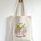 Tote-bag Tissus 100% Recyclé - Bookish Girlie