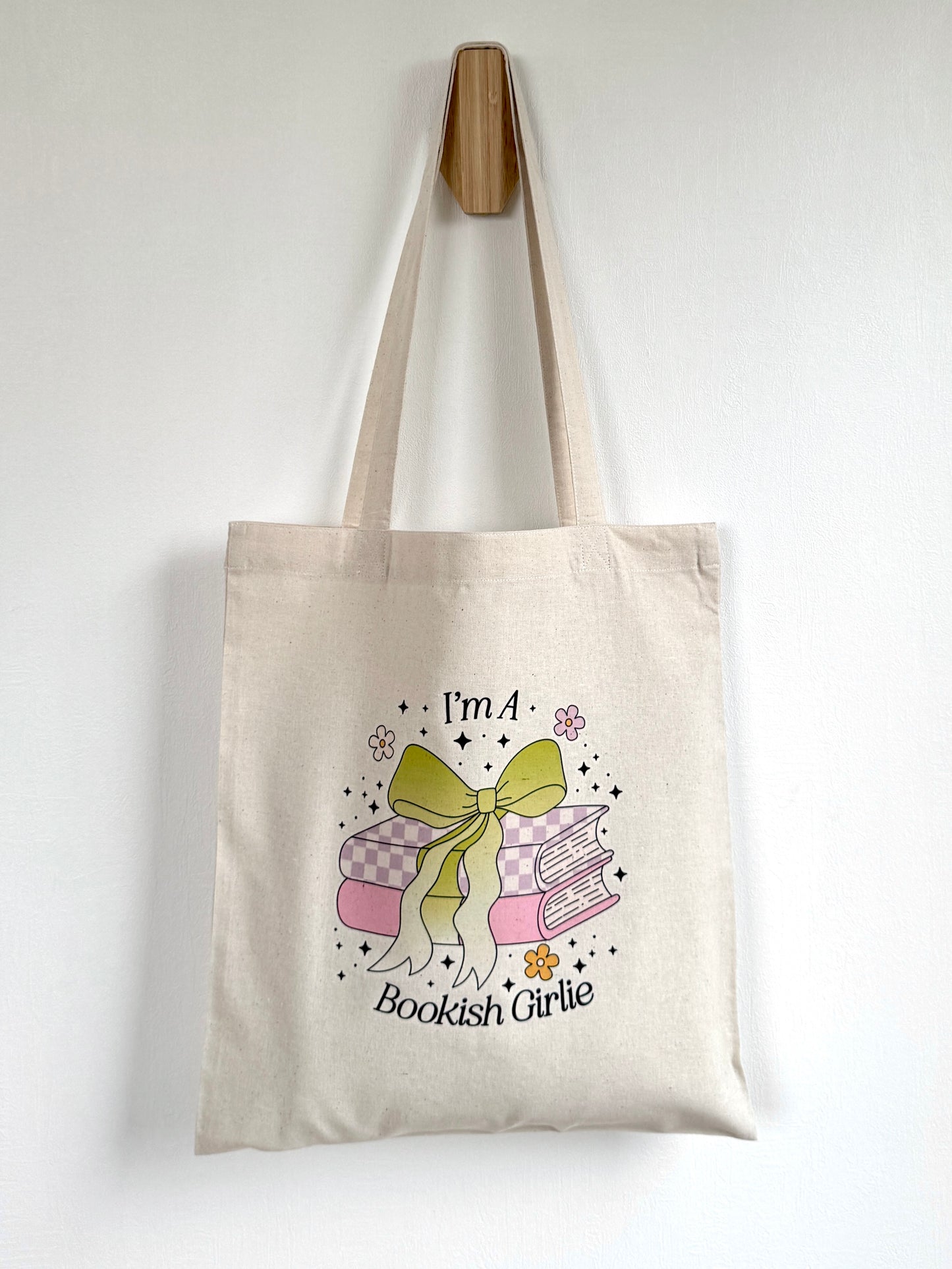 Tote-bag Tissus 100% Recyclé - Bookish Girlie