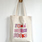 Tote-bag Tissus 100% Recyclé - Read More Books