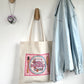 Tote-bag Tissus 100% Recyclé - Girl Dinner