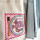 Tote-bag Tissus 100% Recyclé - Girl Dinner