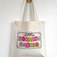 Tote-bag Tissus 100% Recyclé -  Bookish Baddie