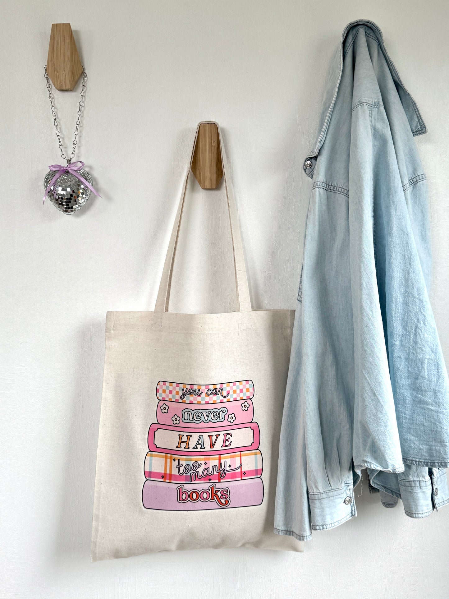 Tote-bag Tissus 100% Recyclé - No Too Many Books