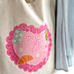 Tote-bag Tissus 100% Recyclé - Doing My Best Heart