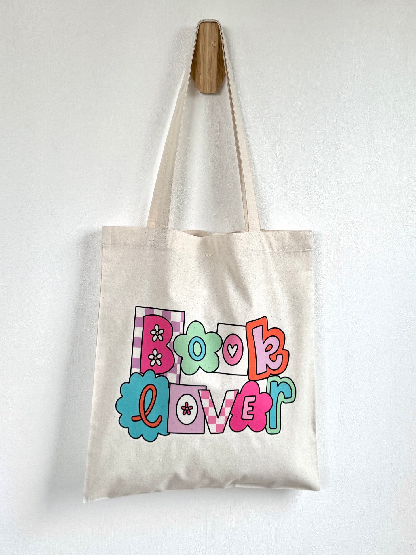 Tote-bag Tissus 100% Recyclé - Book Lover