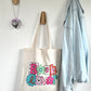 Tote-bag Tissus 100% Recyclé - Book Lover