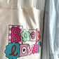 Tote-bag Tissus 100% Recyclé - Book Lover