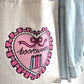 Tote-bag Tissus 100% Recyclé - Bookworm