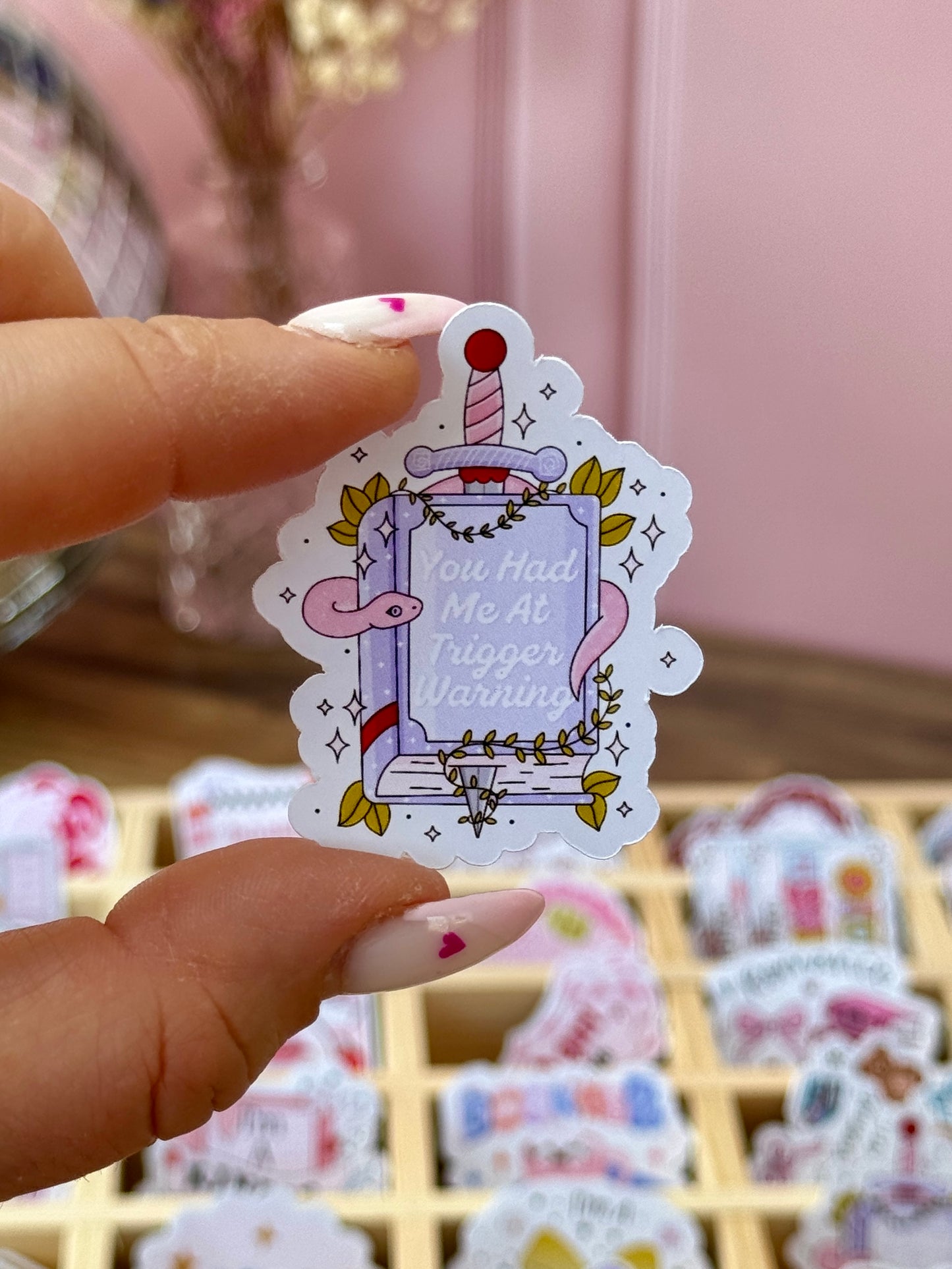 Stickers - Trigger Warning