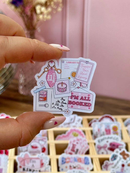 Stickers - Book Mood
