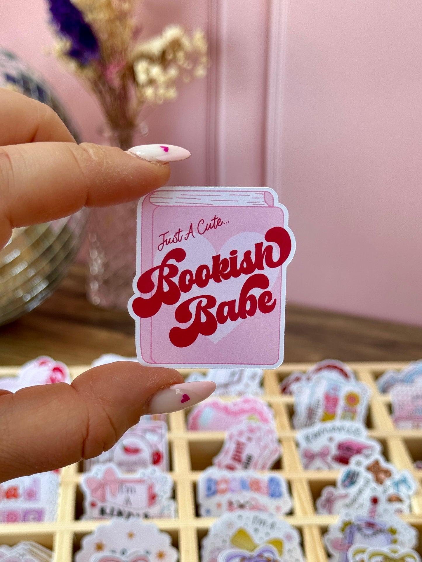 Stickers - Bookish Babe Book