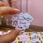 Stickers - Slow Burn Reader - Rouge