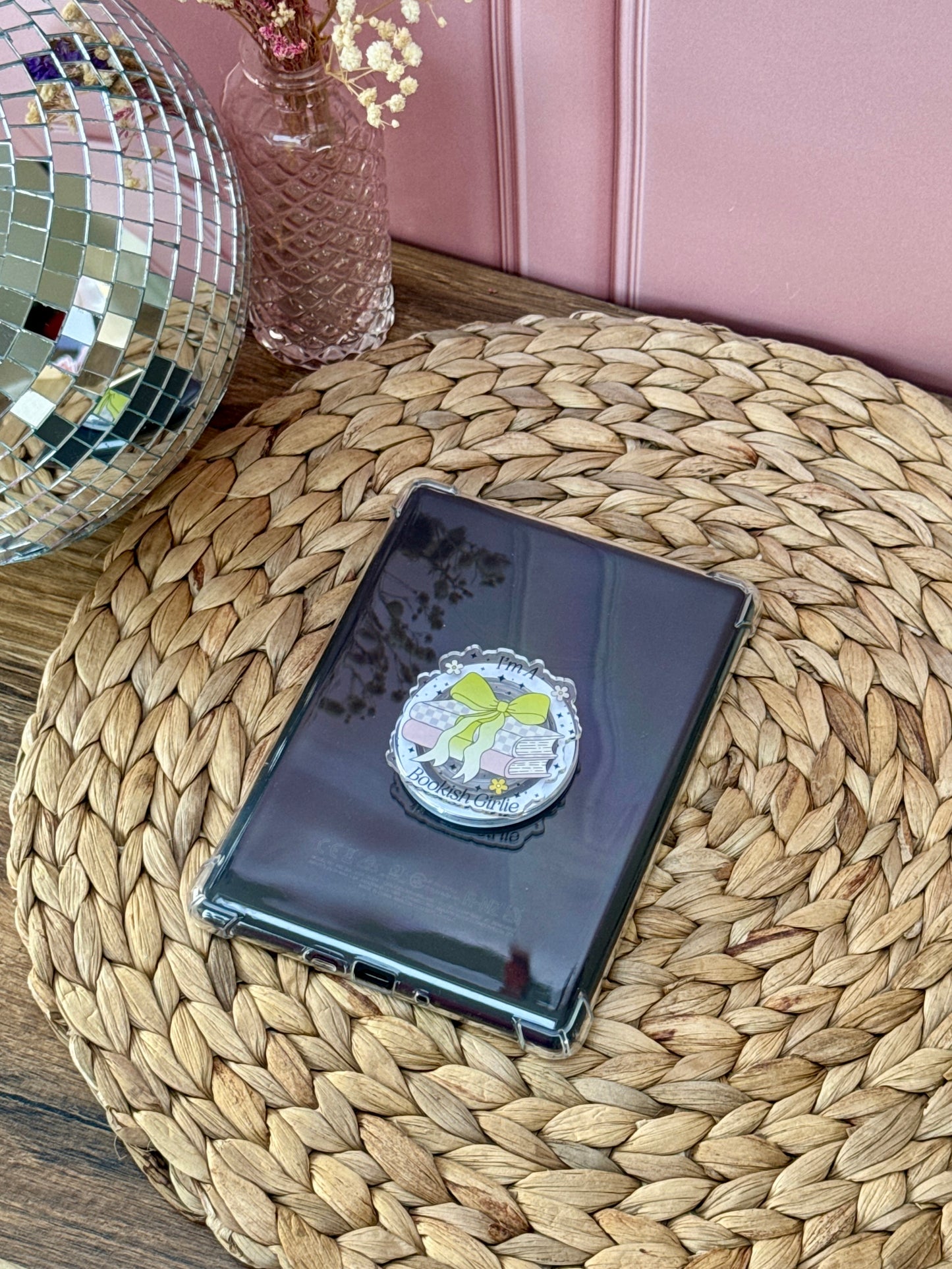 Grip Liseuse / Téléphone - Bookish Girlie