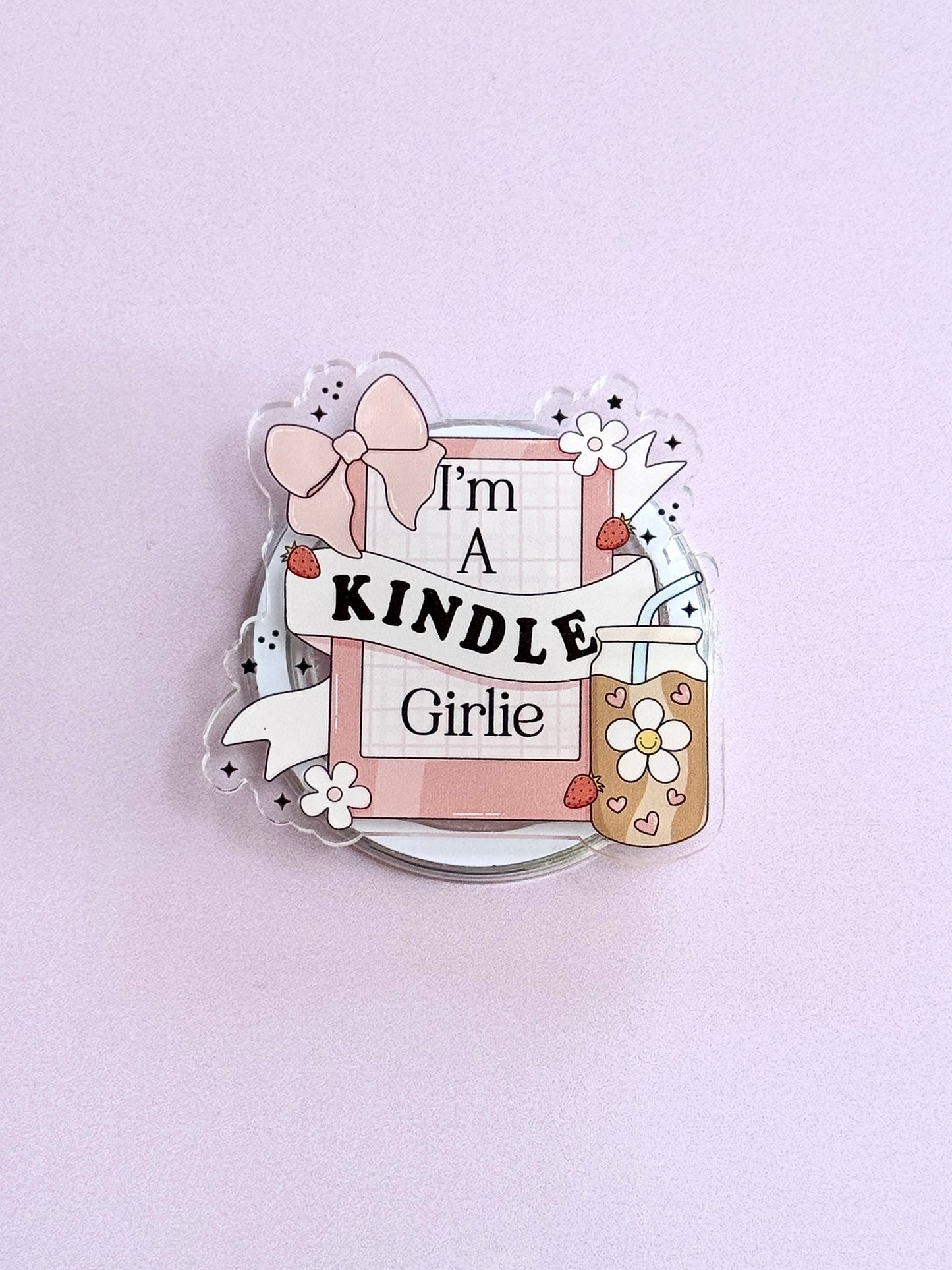 Grip Liseuse / Téléphone - Kindle Girlie