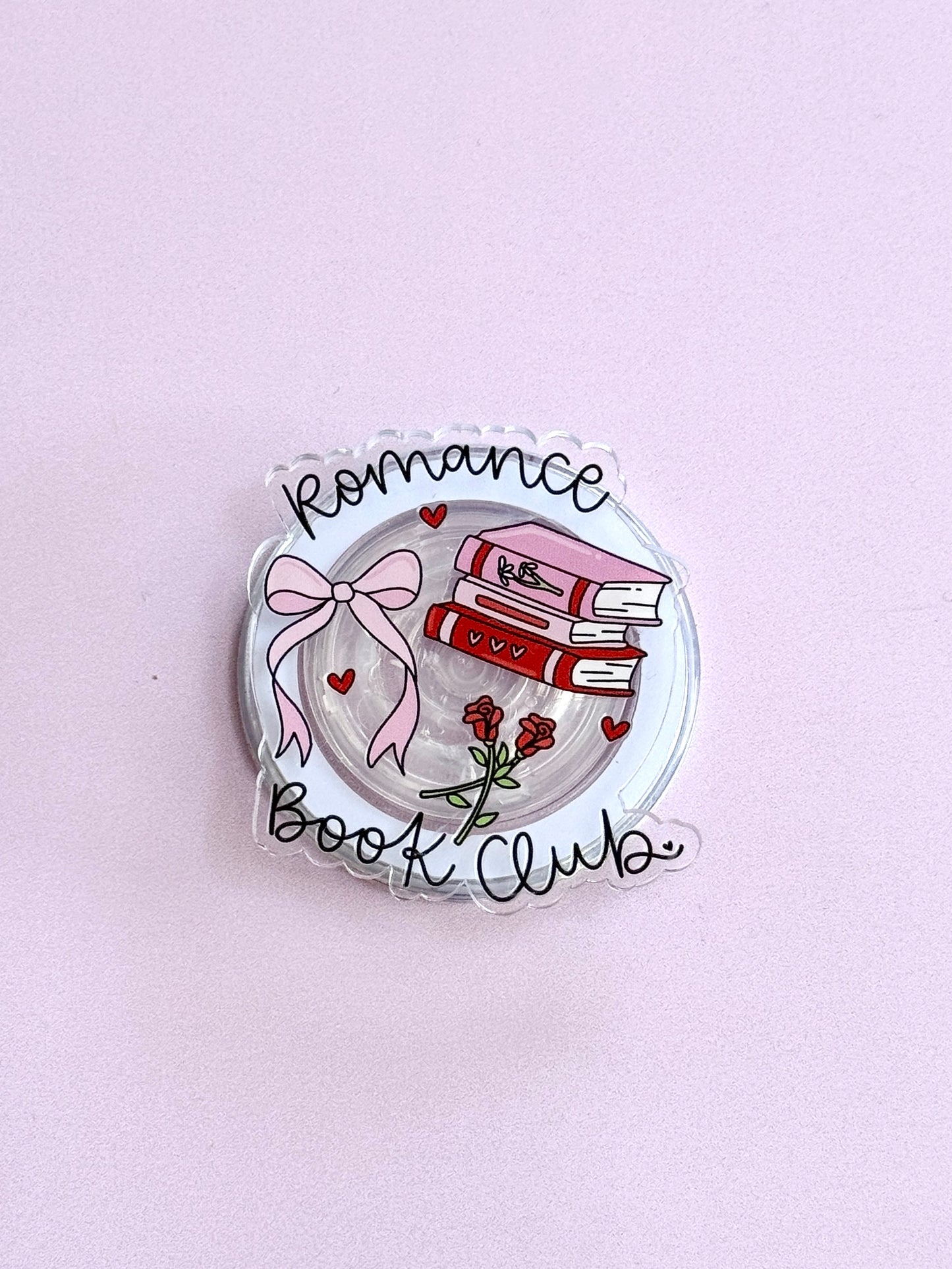Grip Liseuse / Téléphone - Romance Book Club