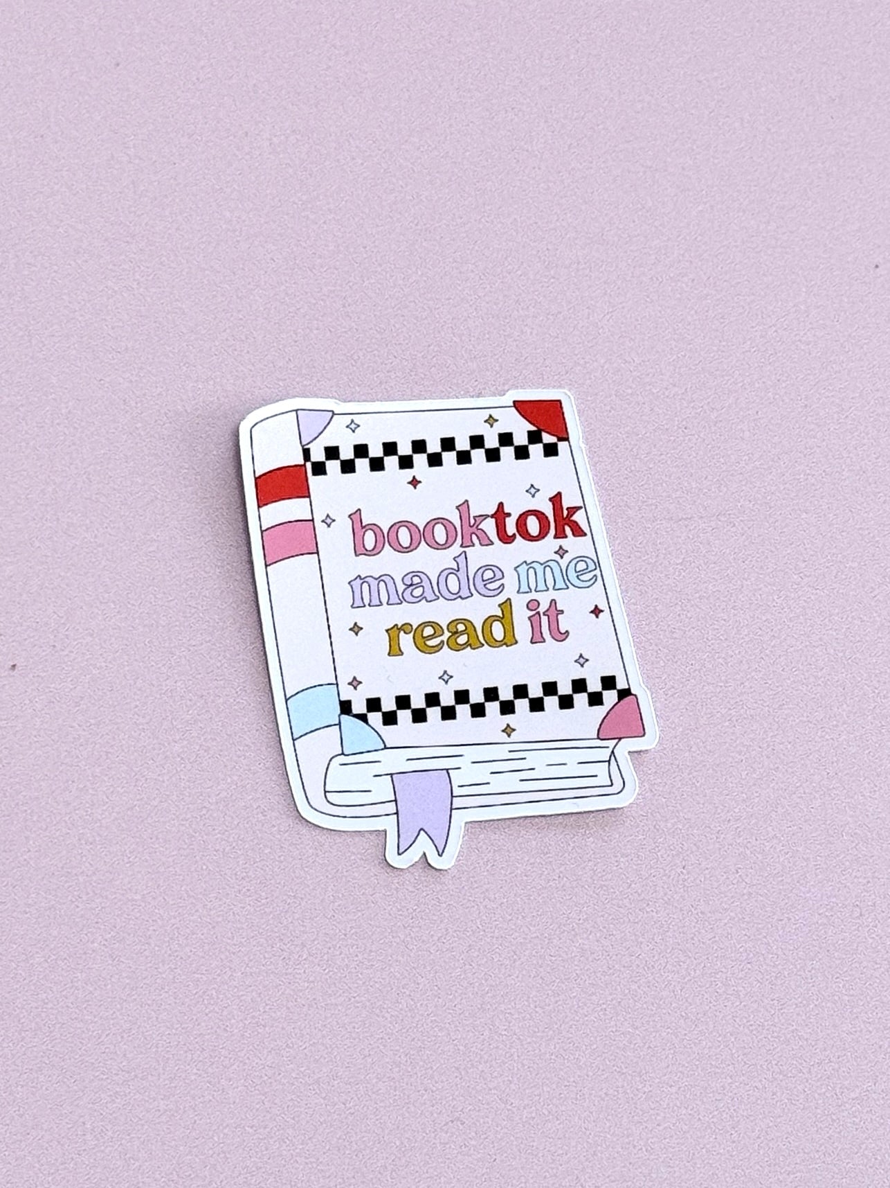 Stickers - BookTok Made Me Read It