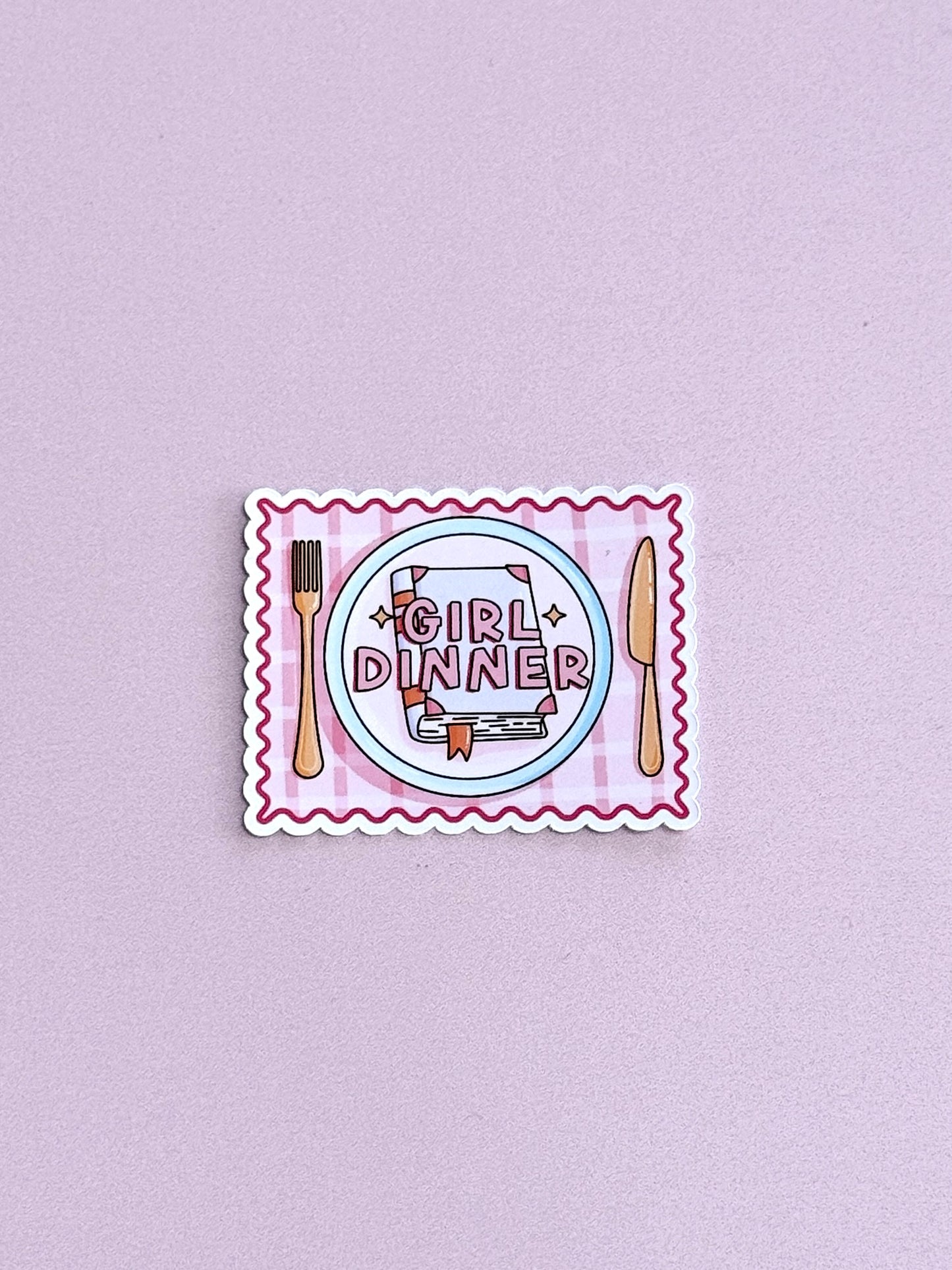 Stickers - Girl Dinner