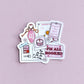 Stickers - Book Mood