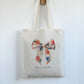 Tote-bag Tissus Recyclé - Cute Bow - Personnalisable