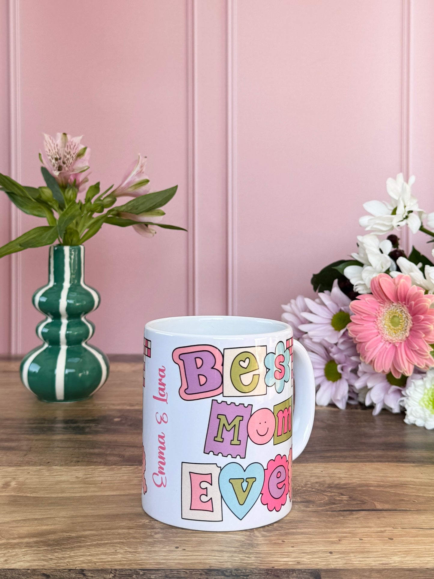 Tasse Céramique 330 ml - Best Mom Ever - Personnalisable
