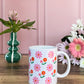 Tasse Céramique 330 ml - Pink Orange Flowers