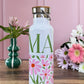 Gourde Isotherme 500 ml - Maman - Fleurs Roses
