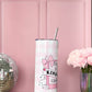 Tumbler Isotherme 591ml avec Couvercle et Paille - Kindle Girlie