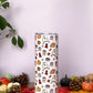 Tumbler Isotherme 591ml avec Couvercle et Paille - Cozy Girl D'Automne