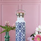 Gourde Isotherme 500 ml - Maman - Noeuds Bleus - Personnalisable